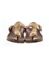 Tory Burch 100% Leather Gold Sandals Size 7 - photo 2