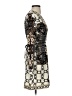 Hale Bob Print Ivory Black Cocktail Dress Size XS - photo 4
