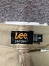 Lee Solid Tan Khaki Shorts Size 9 - photo 3