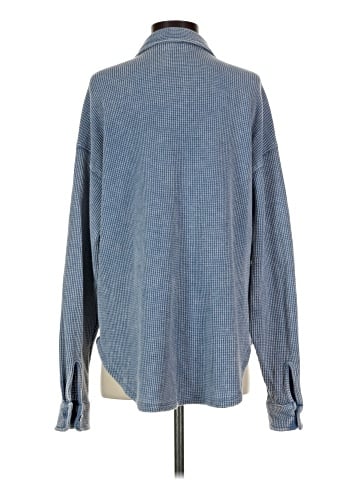 Hippie Rose Long Sleeve Button-Down Shirt (view 2)