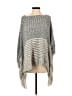 Marleylilly 100% Polyester Gray Ivory Poncho One size - photo 1