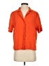 Old Navy Orange Short Sleeve Blouse Size S - photo 1