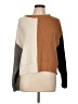 A New Day Color Block Tan Pullover Sweater Size L - photo 1