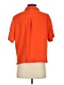 Old Navy Orange Short Sleeve Blouse Size S - photo 2
