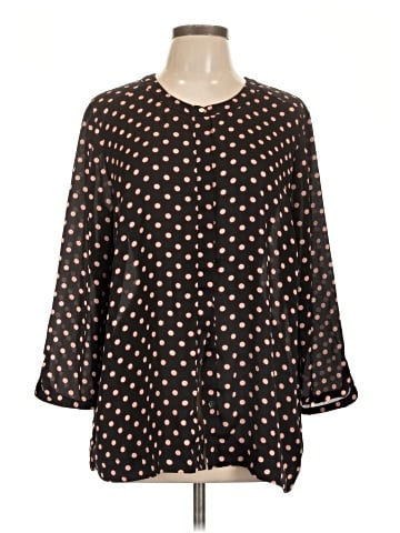 Liz Claiborne Career 3/4 Sleeve Blouse (view 1)