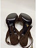 Prada 100% Suede Brown Suede Sandals Size EU 40 1/2 - photo 7