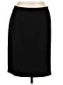 Ann Taylor LOFT Solid Black Formal Skirt Size 10 - photo 1