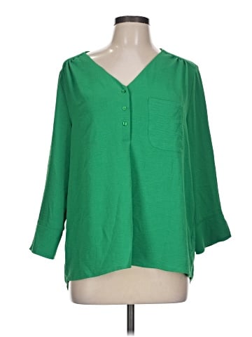 Hope & Harlow 3/4 Sleeve Blouse (view 1)