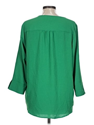 Hope & Harlow 3/4 Sleeve Blouse (view 2)