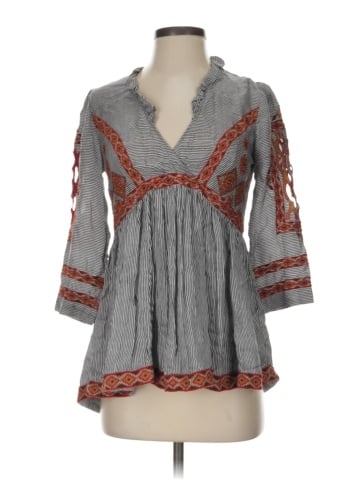Moulinette Soeurs 3/4 Sleeve Blouse (view 1)