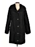 Anne Klein 100% Polyester Black Raincoat Size M - photo 1