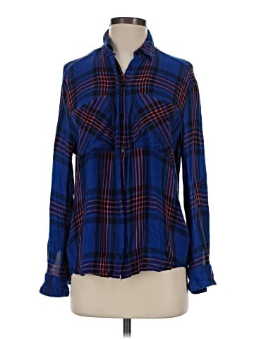 Express Long Sleeve Button-Down Shirt (view 1)