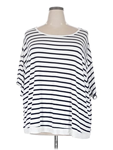 Lane Bryant 3/4 Sleeve T-Shirt (view 1)