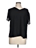 Cato 100% Polyester Black Short Sleeve Blouse Size L - photo 1