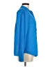 Express 100% Polyester Blue Long Sleeve Blouse Size M - photo 4