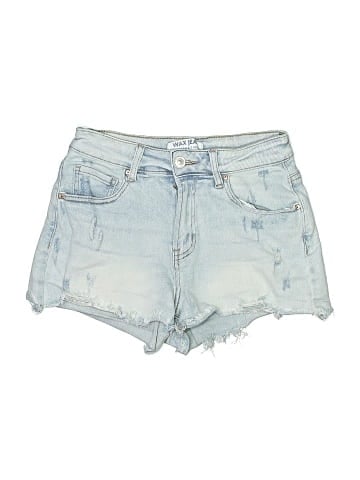 Wax Jean Denim Shorts (view 1)
