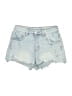 Wax Jean Blue Denim Shorts Size S - photo 1