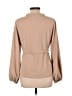 Assorted Brands 100% Polyester Tan Long Sleeve Blouse Size M - photo 2