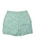 Lands' End Print Green Shorts Size 6 - photo 2