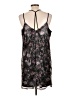 Xhilaration 100% Polyester Floral Black Cocktail Dress Size L - photo 2