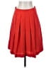 Banana Republic 100% Polyester Solid Red Formal Skirt Size 2 - photo 1