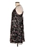 Xhilaration 100% Polyester Floral Black Cocktail Dress Size L - photo 5