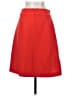 Banana Republic 100% Polyester Solid Red Formal Skirt Size 2 - photo 2