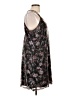 Xhilaration 100% Polyester Floral Black Cocktail Dress Size L - photo 4