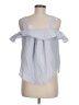 Maeve 100% Cotton Blue Gray Sleeveless Button-Down Shirt Size 6 - photo 2