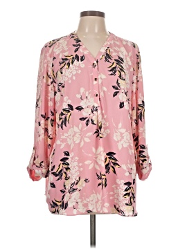 Jm Collection 3/4 Sleeve Blouse