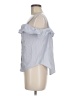 Maeve 100% Cotton Blue Gray Sleeveless Button-Down Shirt Size 6 - photo 5