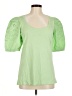 Boston Proper Green Short Sleeve Top Size M - photo 1