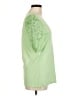 Boston Proper Green Short Sleeve Top Size M - photo 4