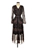 Julia Jordan Paisley Black Casual Dress Size 4 - photo 1