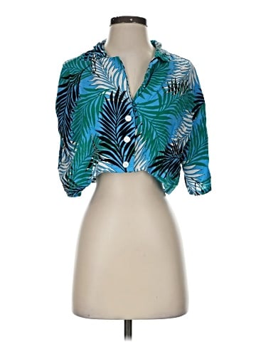 Timing 3/4 Sleeve Blouse (view 1)
