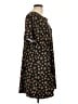 Ceny Floral Black Casual Dress Size L - photo 4