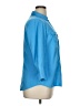 Cato Blue 3/4 Sleeve Button-Down Shirt Size XL - photo 4