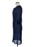 Mlle Gabrielle Blue Casual Dress Size M - photo 5