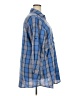 HOTOUCH Plaid Blue 3/4 Sleeve Button-Down Shirt Size 3X - photo 4