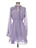 Shein 100% Polyester Purple Casual Dress Size 4 - photo 1
