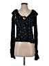 WeWoreWhat Black Long Sleeve Blouse Size S - photo 1