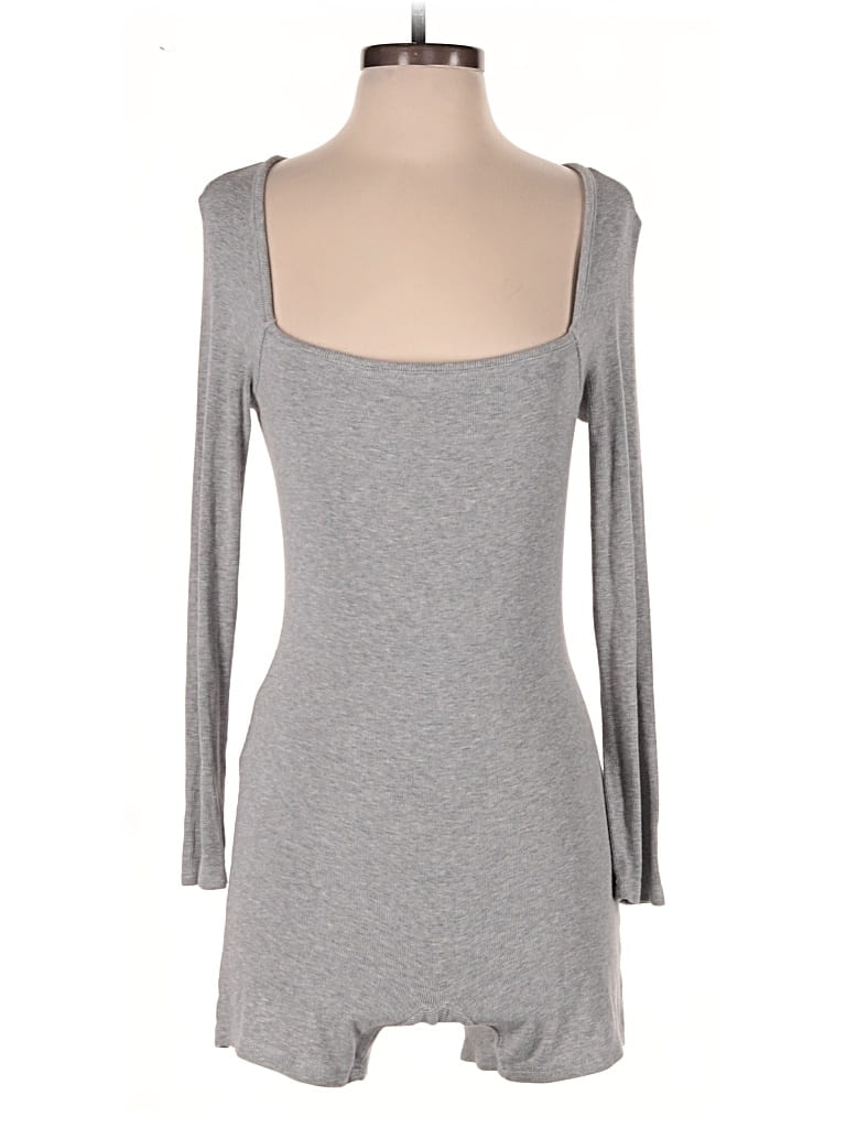 Pre-owned Shein Romper In Gray