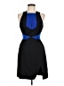 Dion Lee Color Block Blue Cocktail Dress Size 6 - photo 1