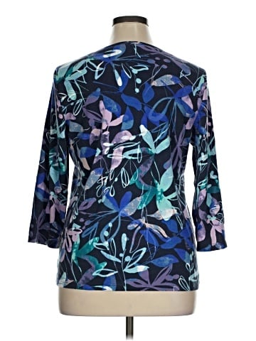 Karen Scott 3/4 Sleeve Blouse (view 2)