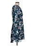 Parker Floral Blue Casual Dress Size 10 - photo 4