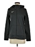 Nike 100% Polyester Black Zip Up Hoodie Size S - photo 1