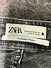 Zara Chevron-herringbone Black Jeans Size 10 - photo 4