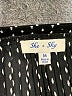She + Sky 100% Polyester Black Long Sleeve Blouse Size M - photo 4