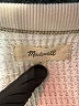 Madewell Ivory Waffle Split-Neck Crop Tee Size M - photo 7