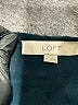 Ann Taylor LOFT 100% Polyester Teal Long Sleeve Blouse Size M - photo 7